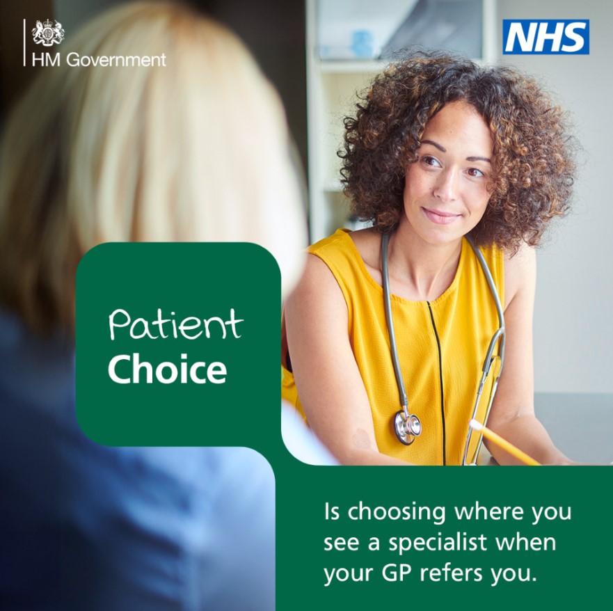 Your choices in the NHS